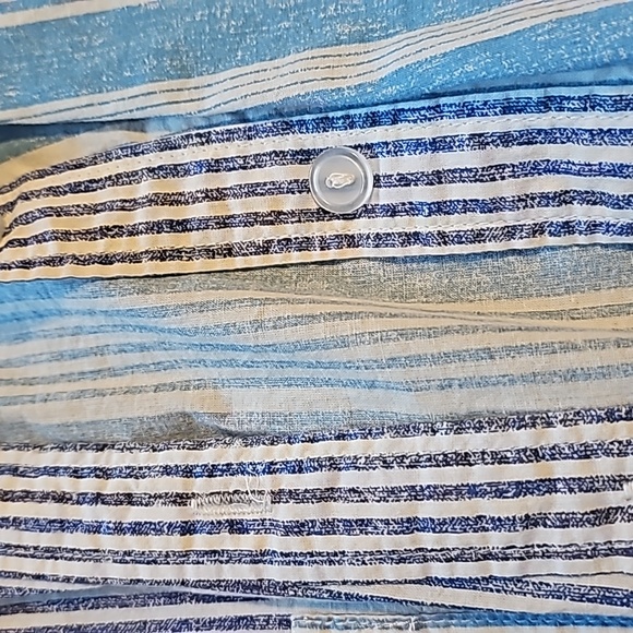 Blue button up shirt - Picture 3 of 6